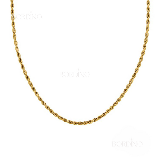 Colar Cordão Baiana Dourado