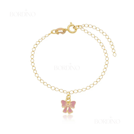 Pulseira Infantil Laço